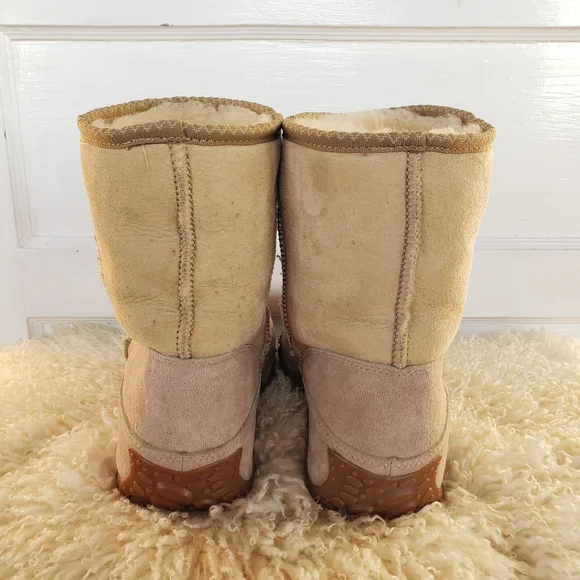 πSEE NEW LISTINGπBeautiful Champagne Shearling Fur Chameleons by Merrell ππ« - Picture 4 of 14